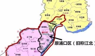 重庆江北区地图